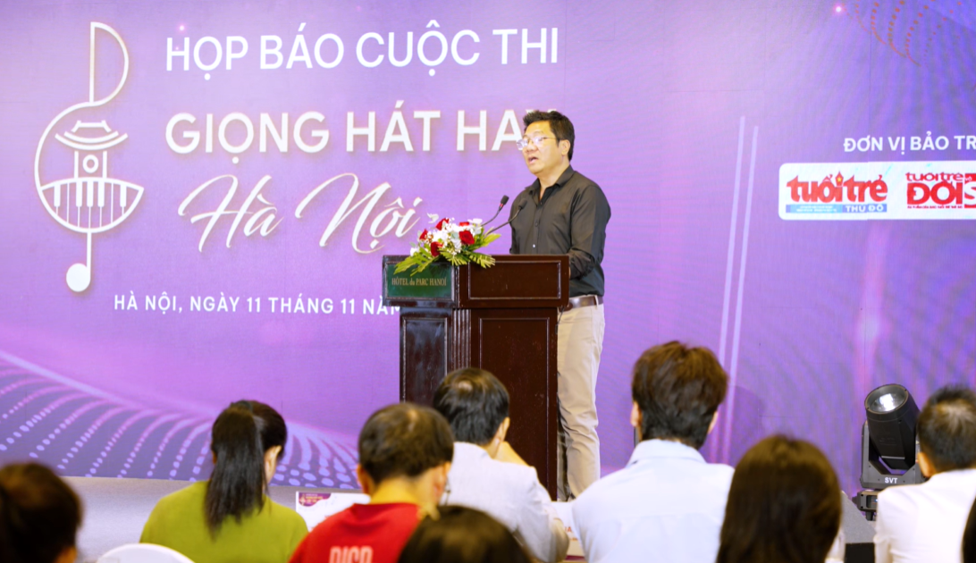 Họp báo Giọng hát hay Hà Nội 2024